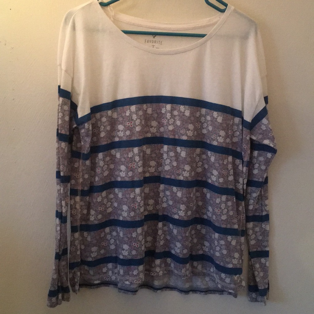 Long sleeve, “favorite T” from AEO